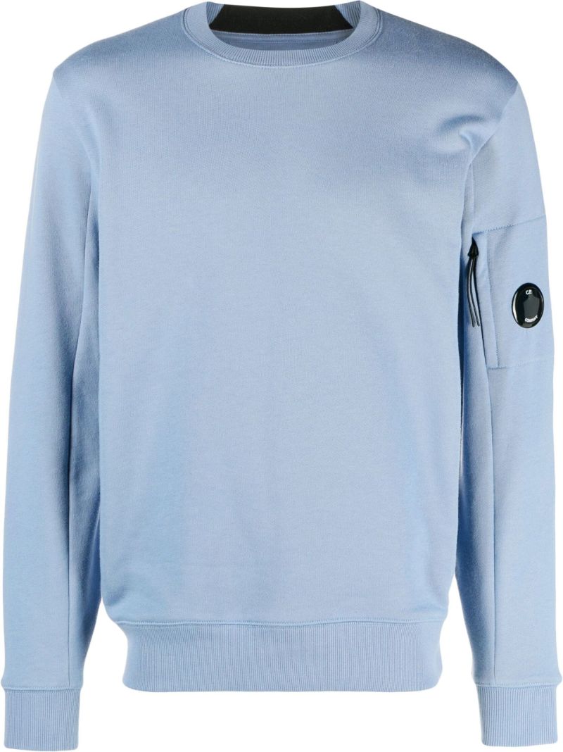 Blue Crew Neck Sweater