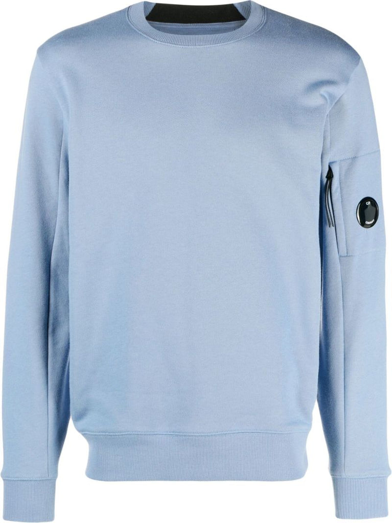 Blue Crew Neck Sweater