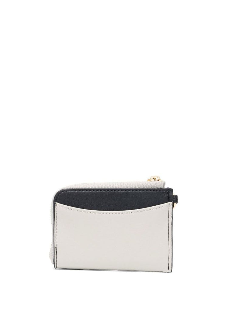 Black Logo Zip-up Coin Pouch
