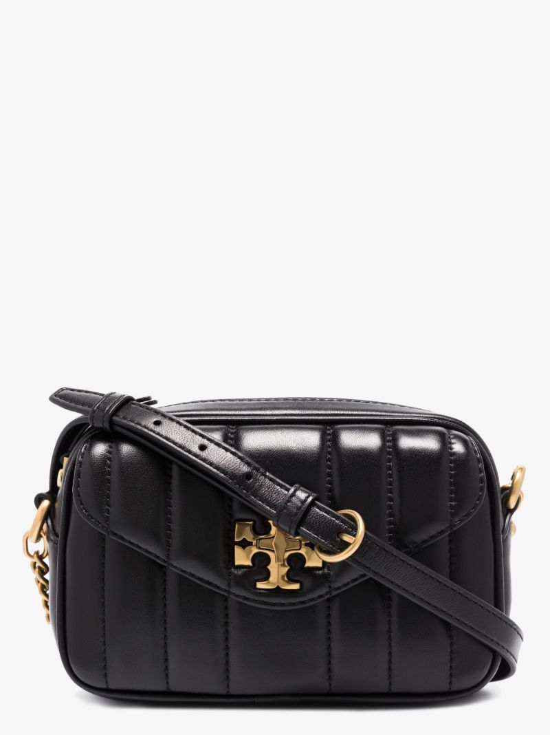 Black Kira Mini Leather Cross Body Bag