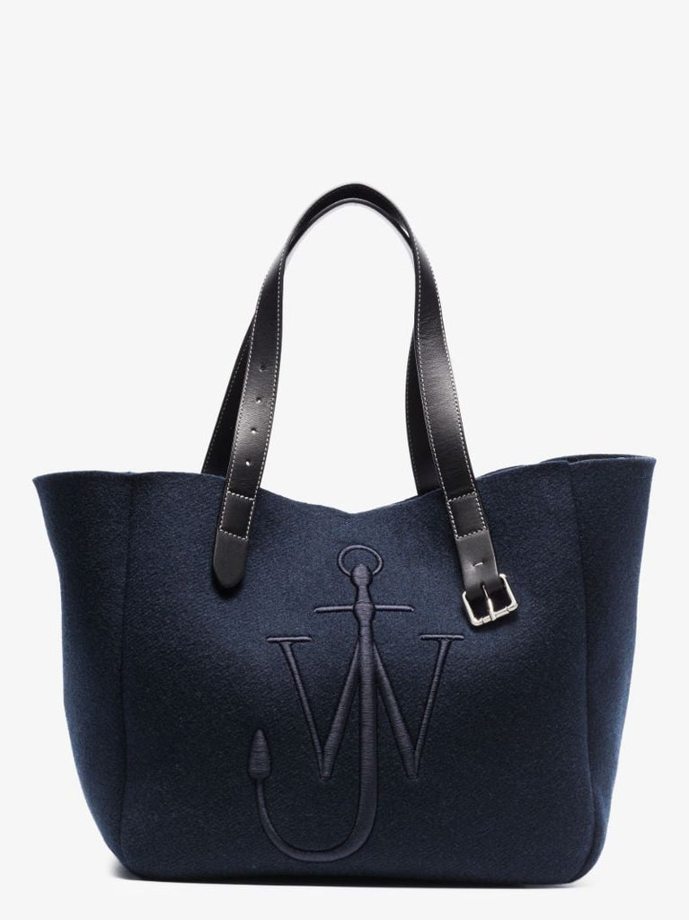 Blue Belt Tote Oversized Bag