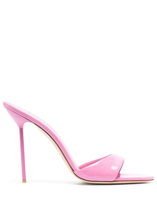 Pink Lidia 105 Patent Leather Sandals