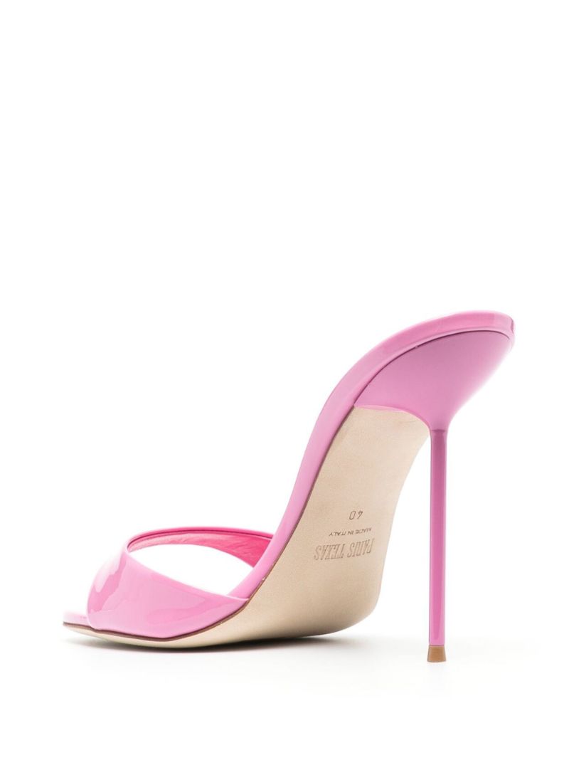Pink Lidia 105 Patent Leather Sandals