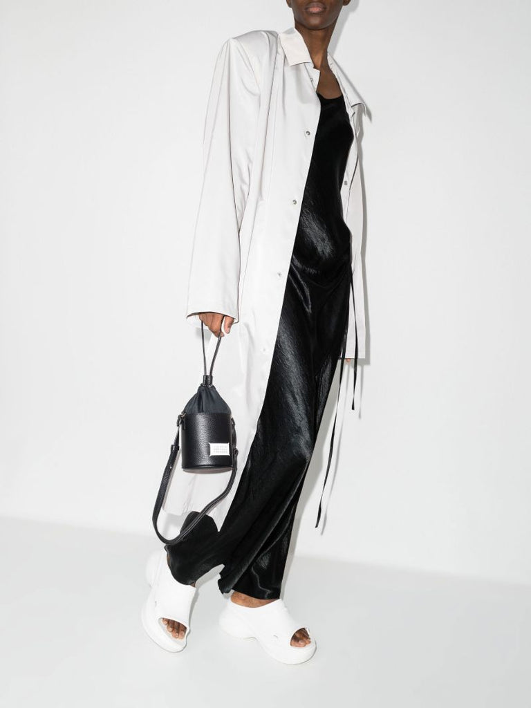 Black Dayla Satin Maxi Dress