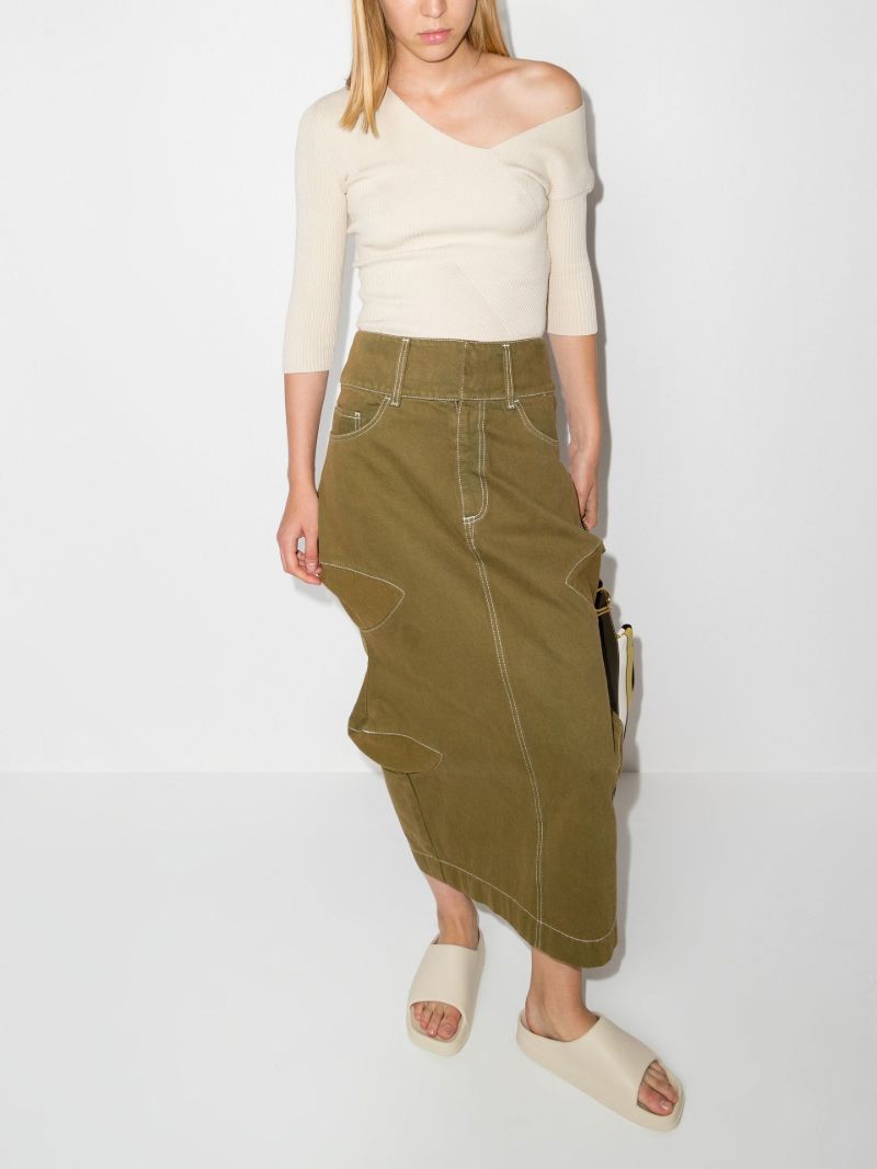 Neutral Jandar Off-the-shoulder Top