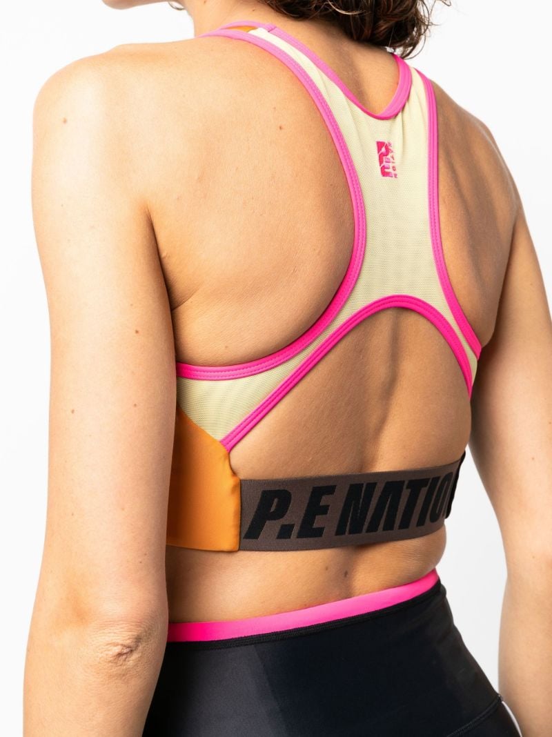 Orange Runyon Sports Bra