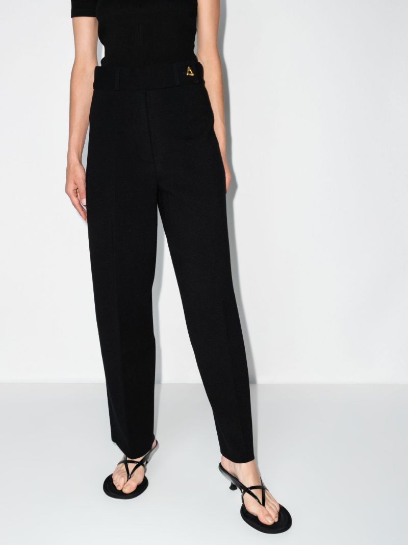 Black Madeleine Tailored Trousers