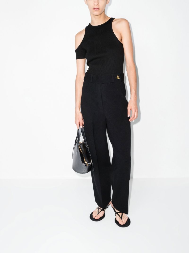 Black Madeleine Tailored Trousers