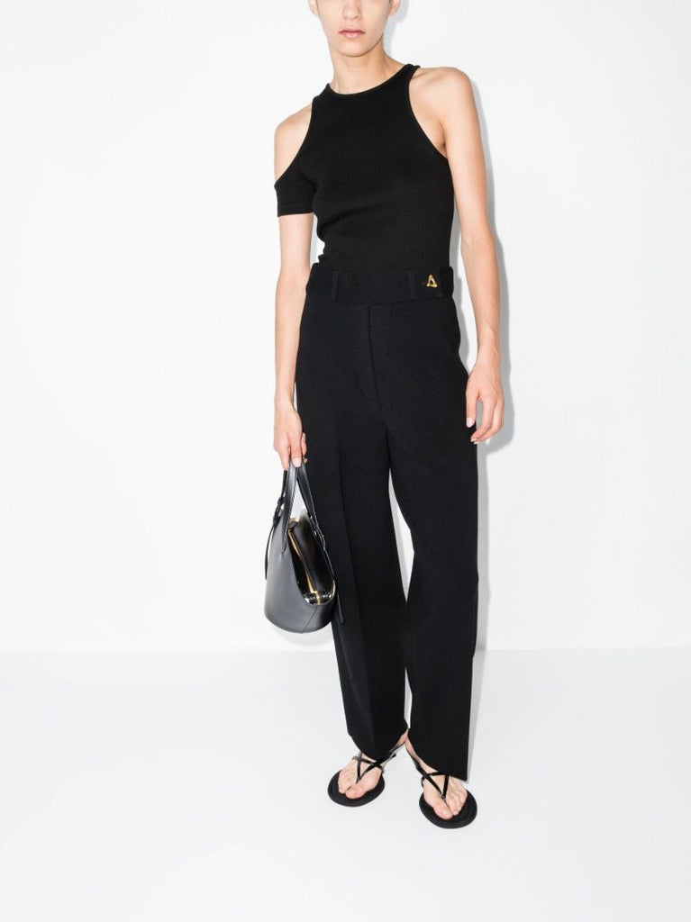 Black Madeleine Tailored Trousers