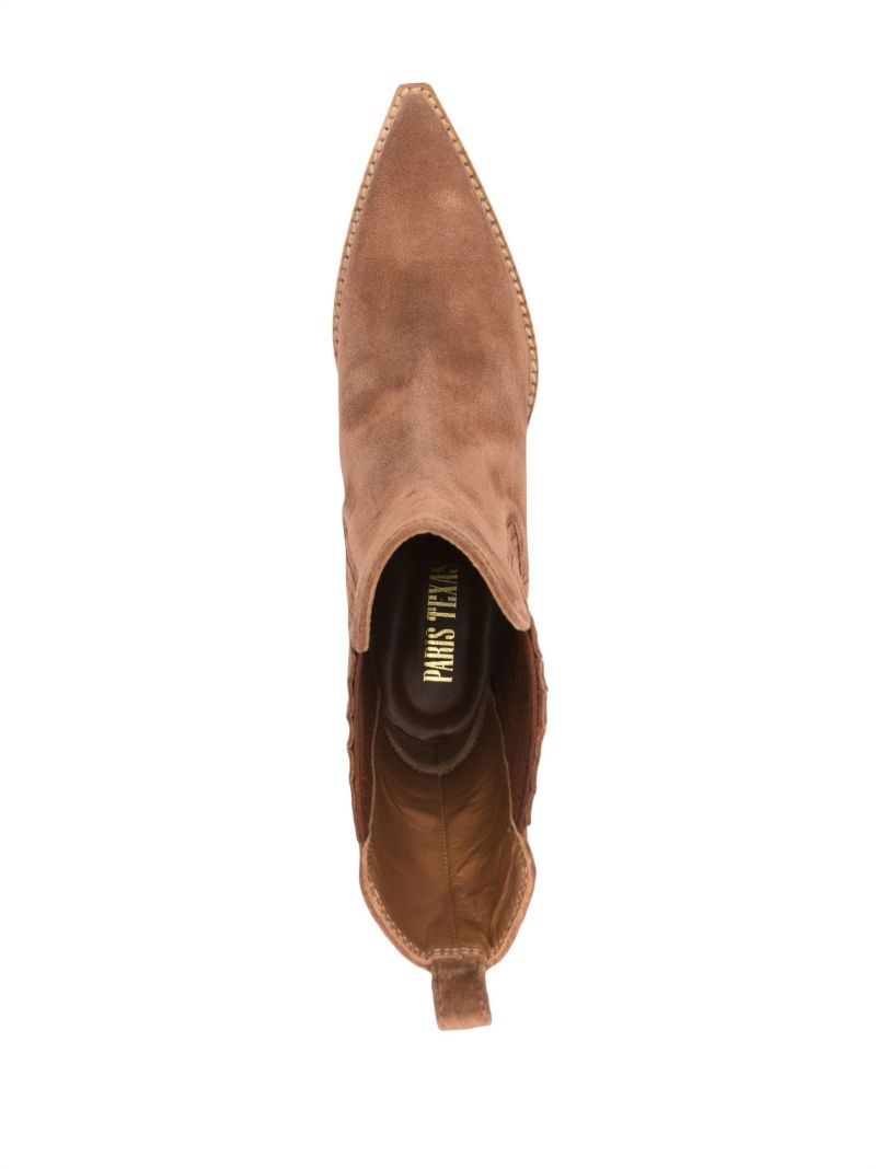 Brown Dallas 100 Suede Ankle Boots