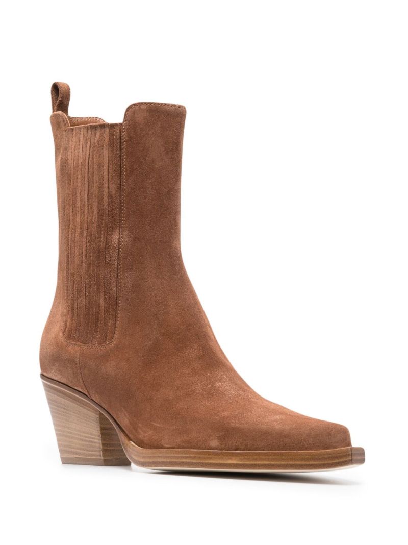 Brown Dallas 100 Suede Ankle Boots