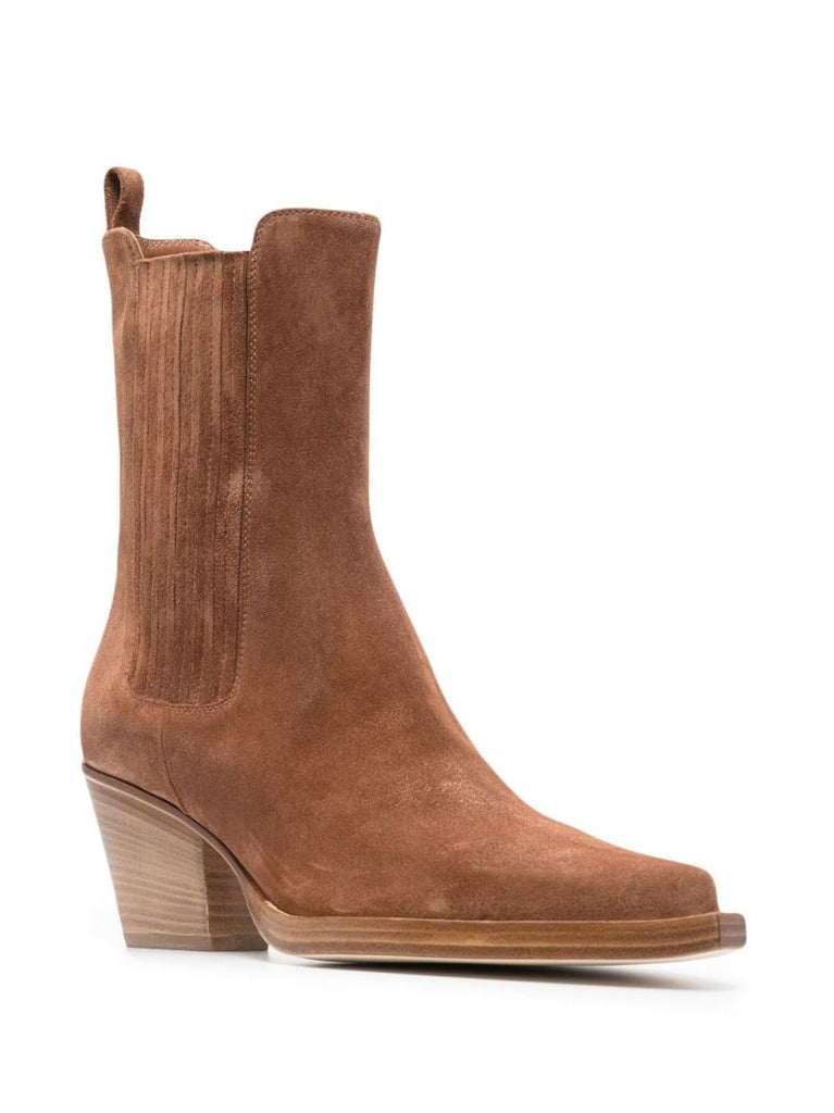 Brown Dallas 100 Suede Ankle Boots