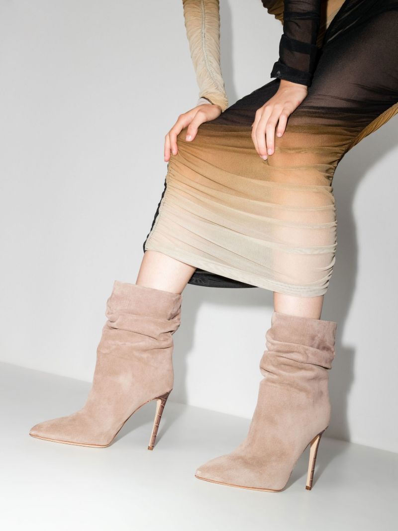 Neutral 105 Suede Ankle Boots