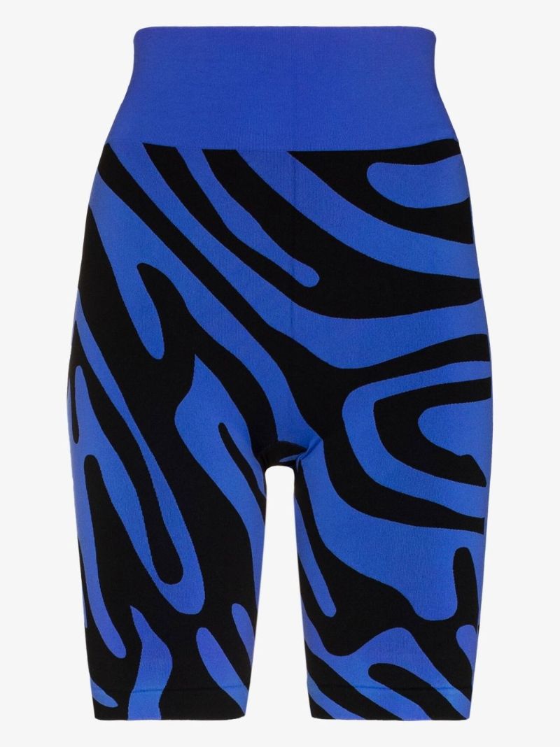 X Wolford Printed Cycling Shorts