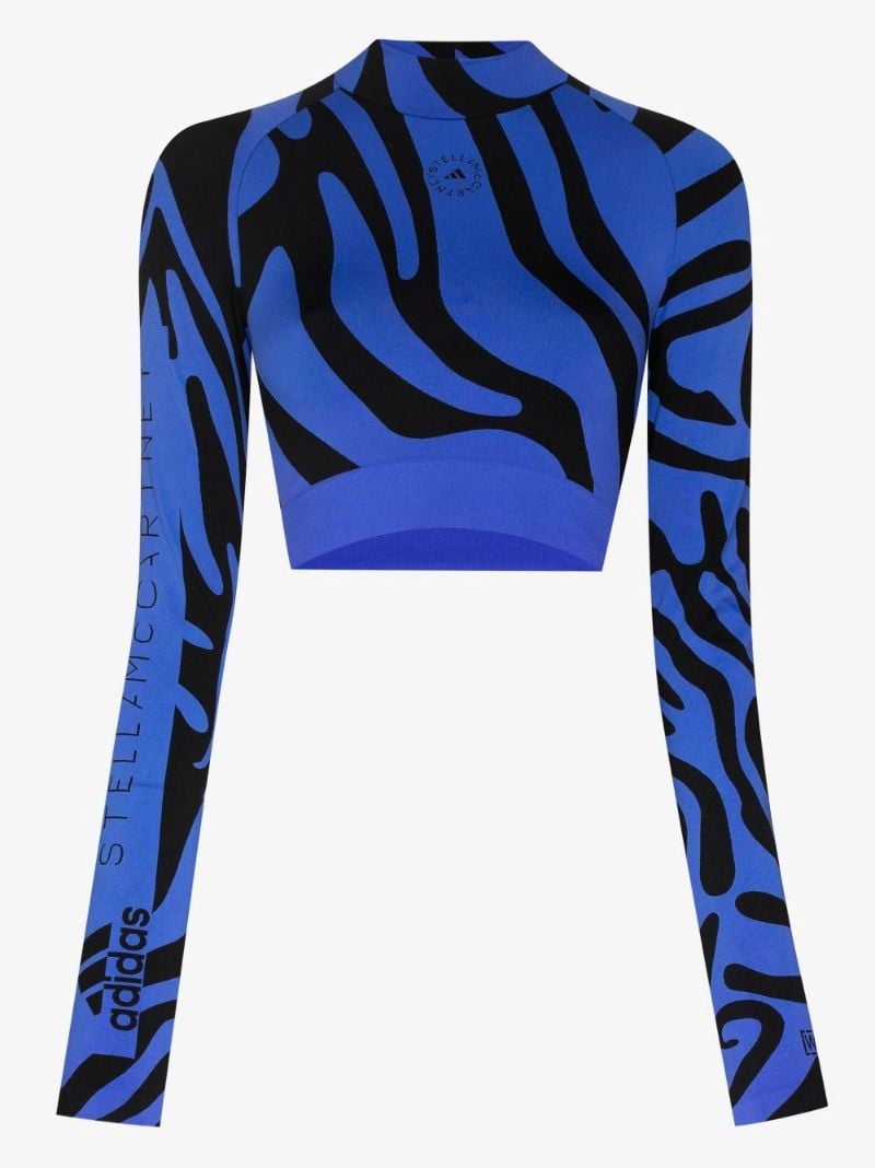 X Wolford Printed Crop Top