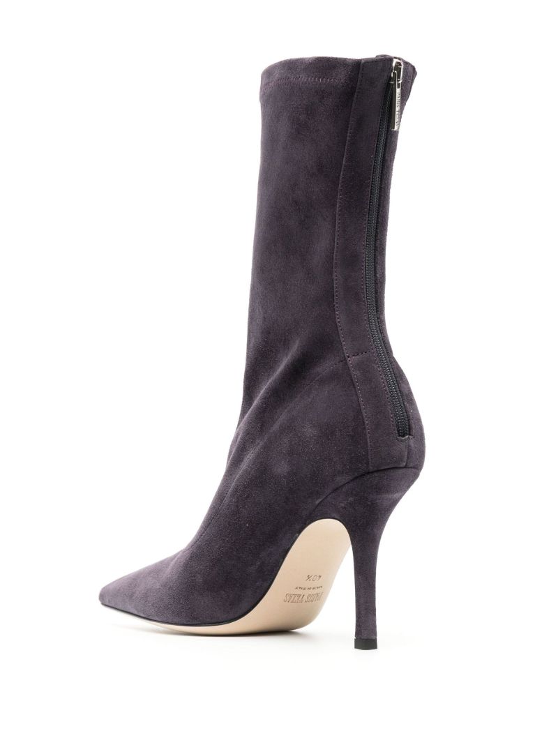 Purple Mama 95 Suede Ankle Boots