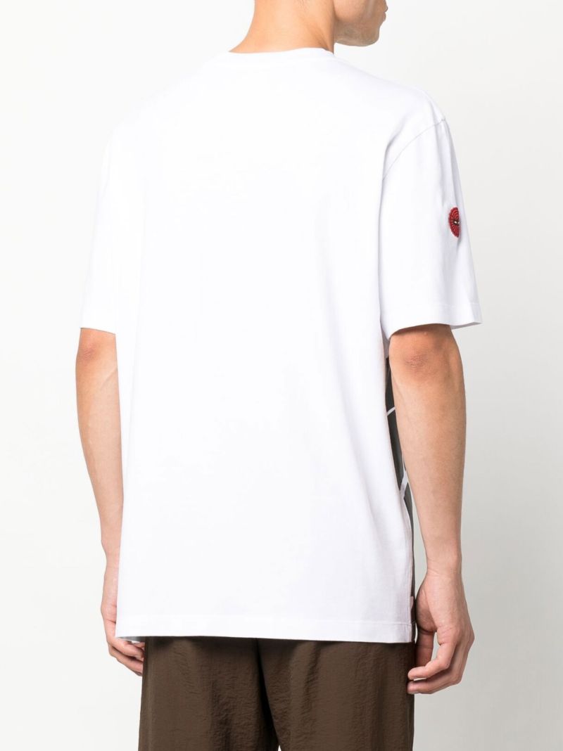 X Marvel White Spider-man Print Cotton T-shirt
