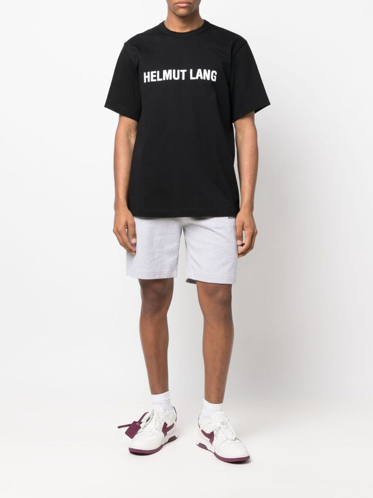 Black Core Logo Cotton T-shirt