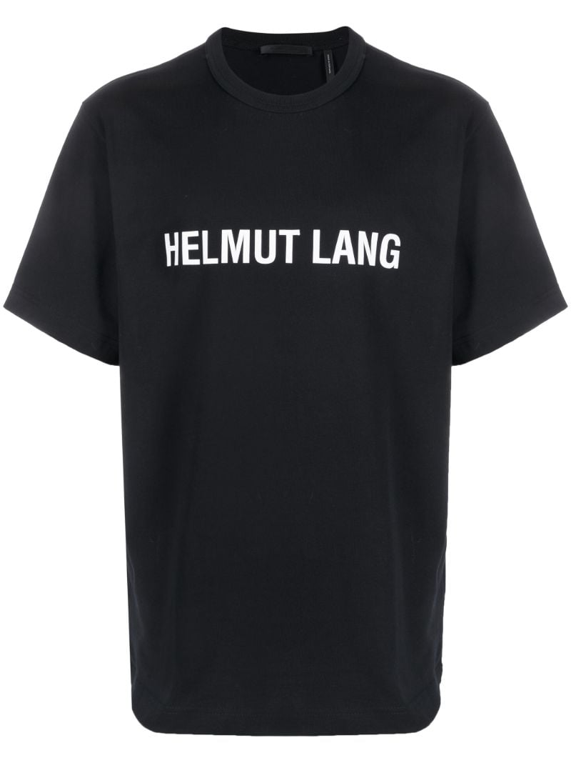 Black Core Logo Cotton T-shirt