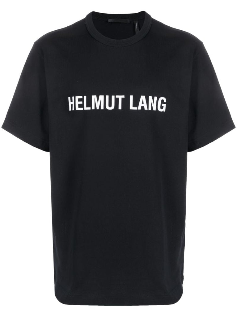 Black Core Logo Cotton T-shirt
