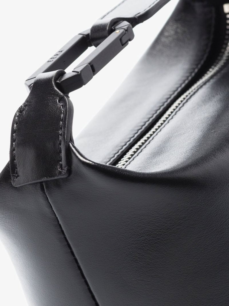 Black Moon Leather Shoulder Bag