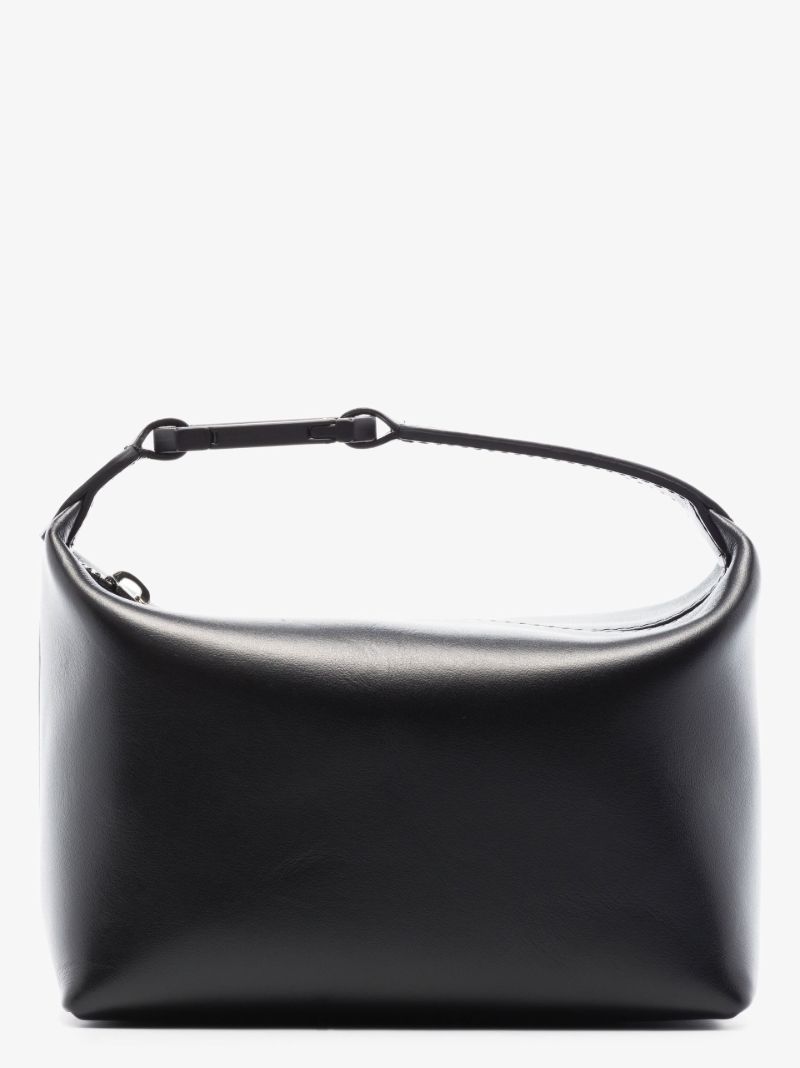 Black Moon Leather Shoulder Bag