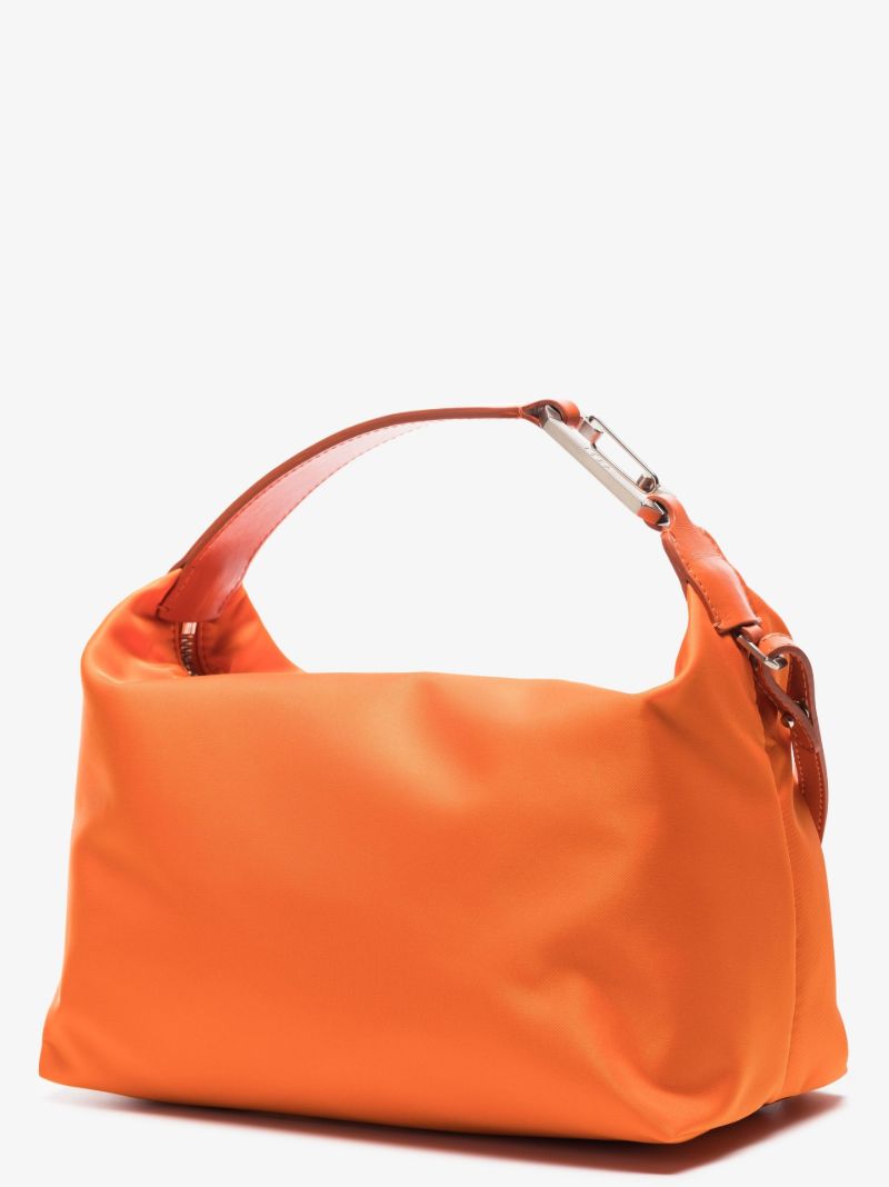 Orange Full Moon Shoulder Bag