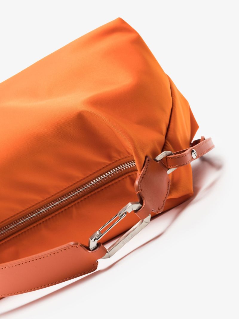 Orange Full Moon Shoulder Bag