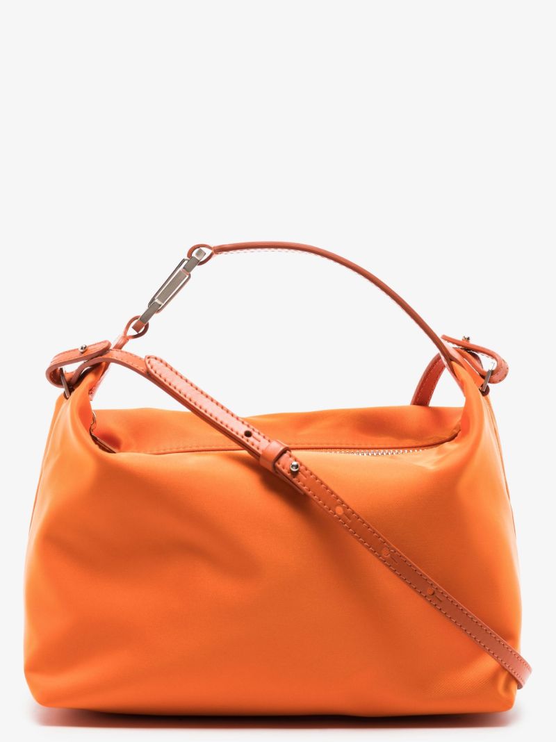 Orange Full Moon Shoulder Bag