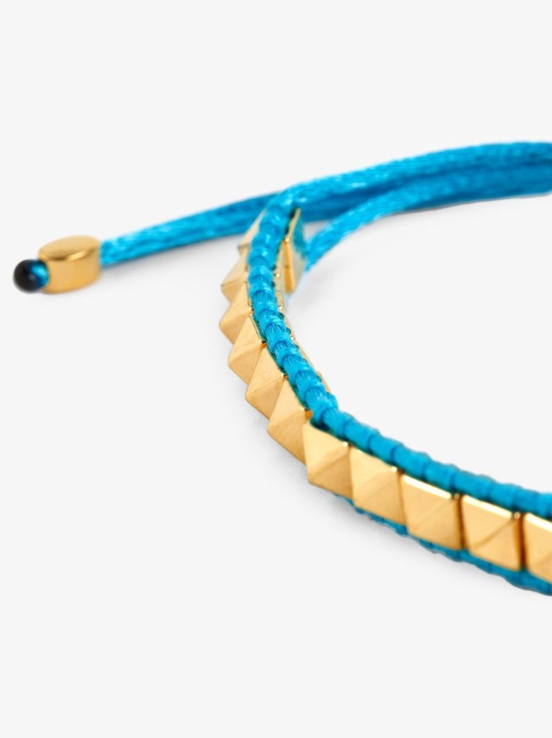 Blue Rockstud Bracelet