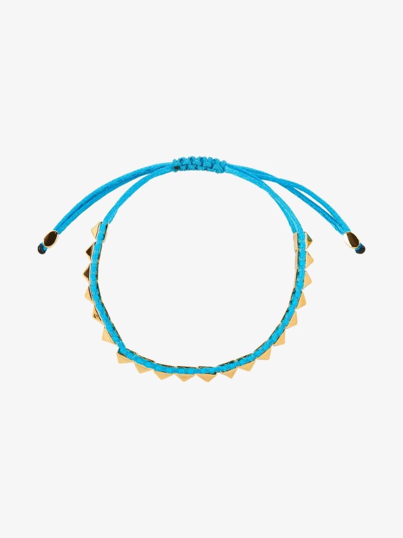 Blue Rockstud Bracelet