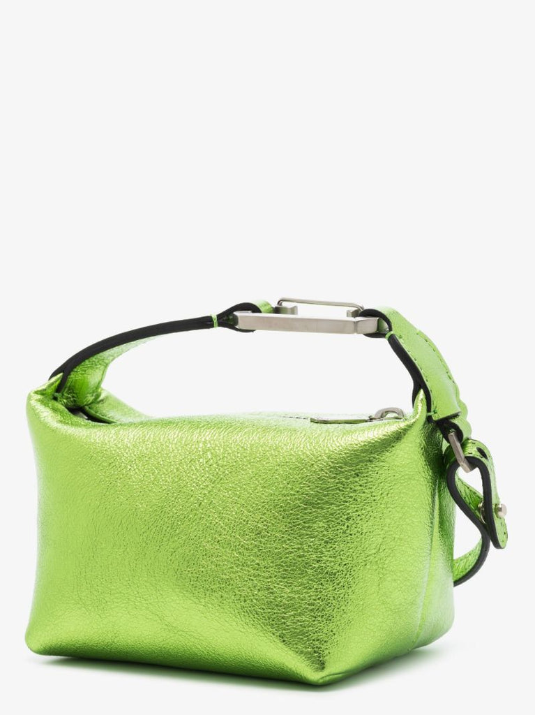 Green Tiny Moon Leather Mini Bag