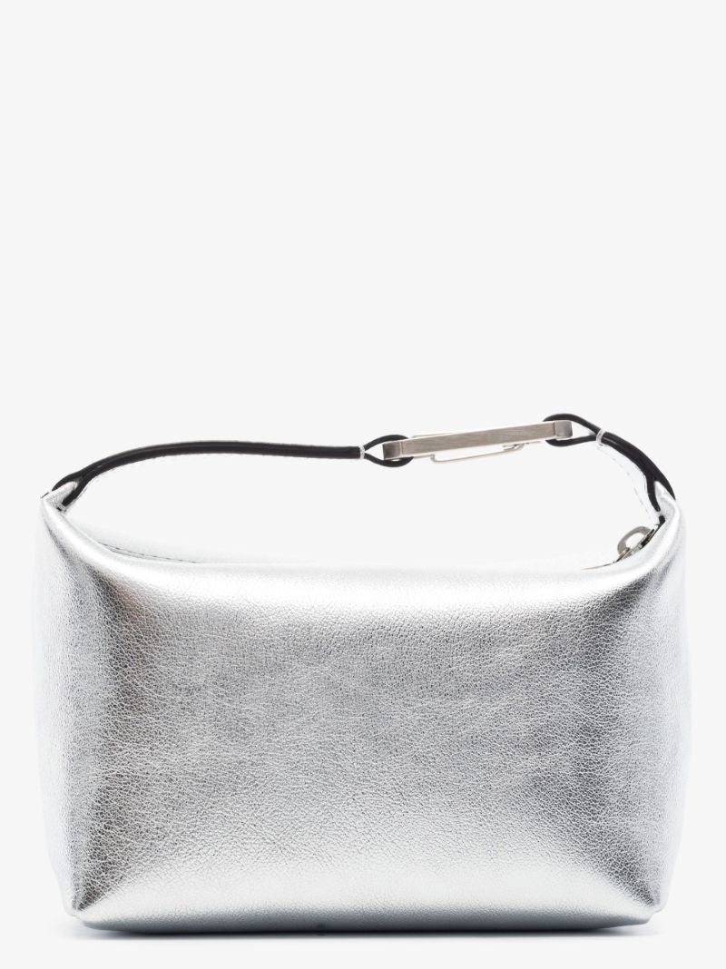 Silver Moon Leather Mini Bag