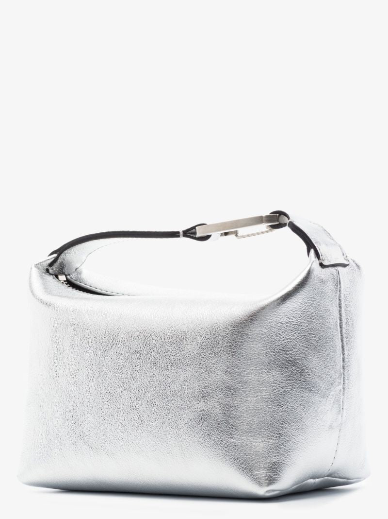 Silver Moon Leather Mini Bag