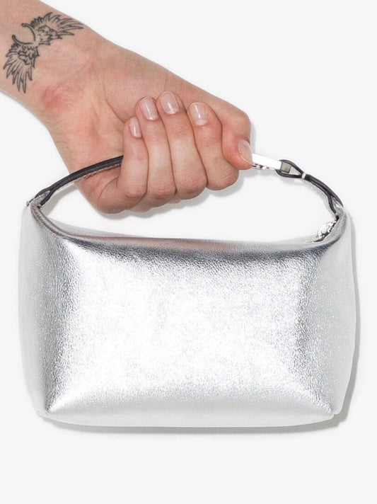 Silver Moon Leather Mini Bag