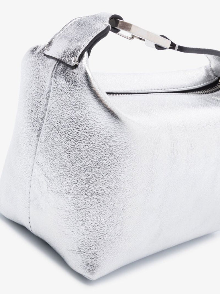 Silver Moon Leather Mini Bag