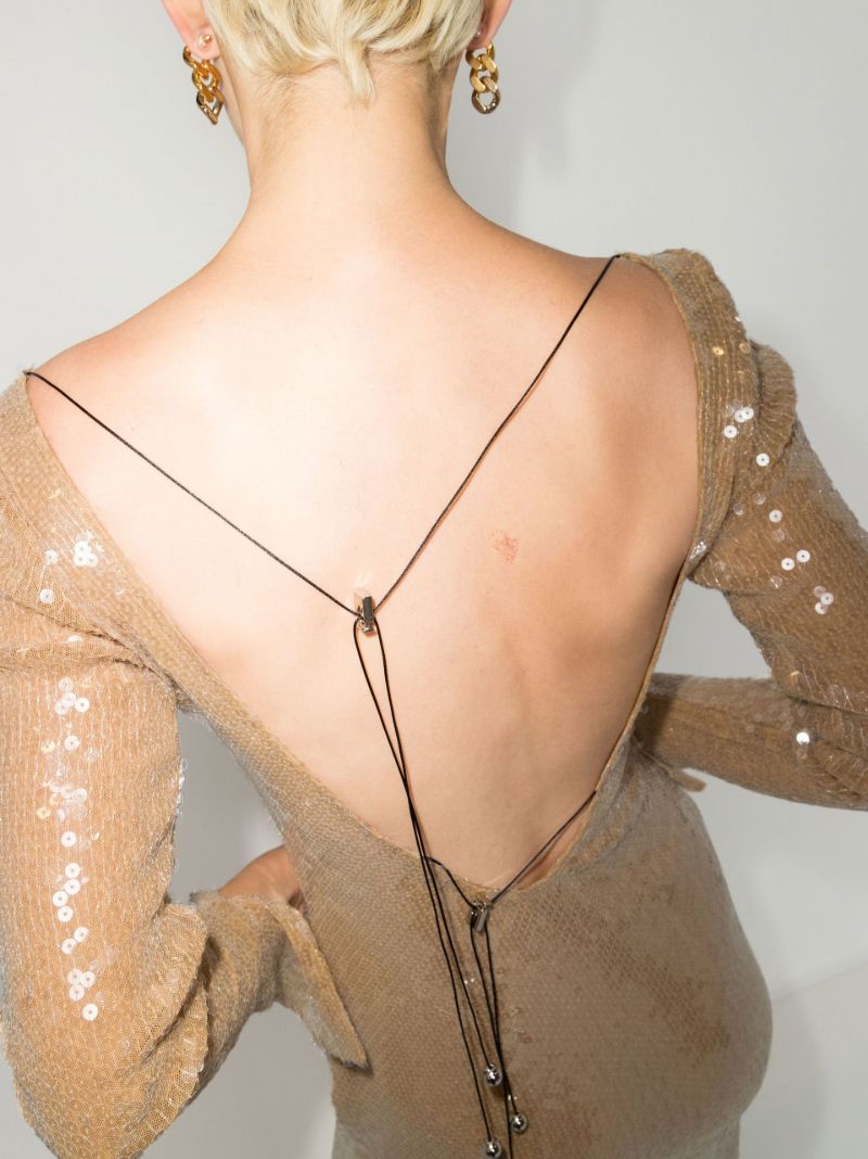 Gold Solaris Sequin Gown