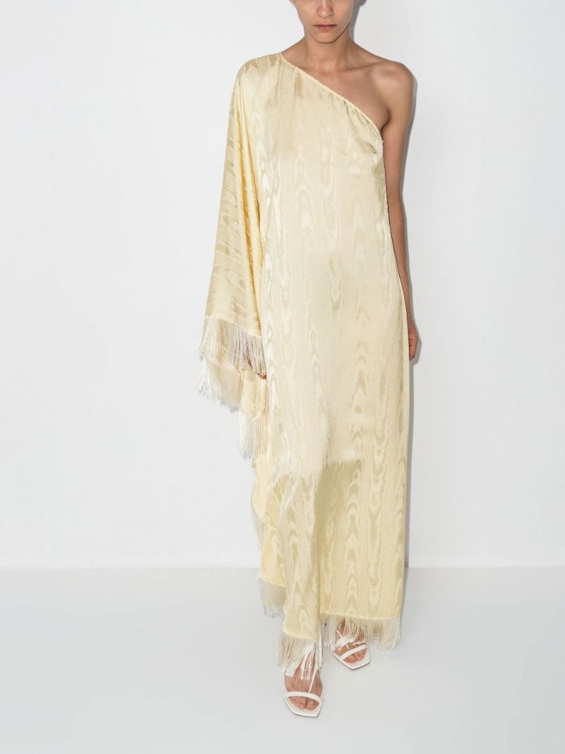 Yellow Ubud One-shoulder Gown