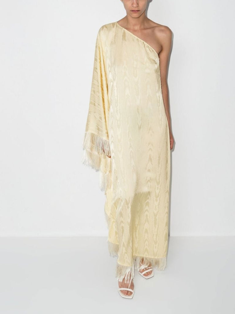 Yellow Ubud One-shoulder Gown