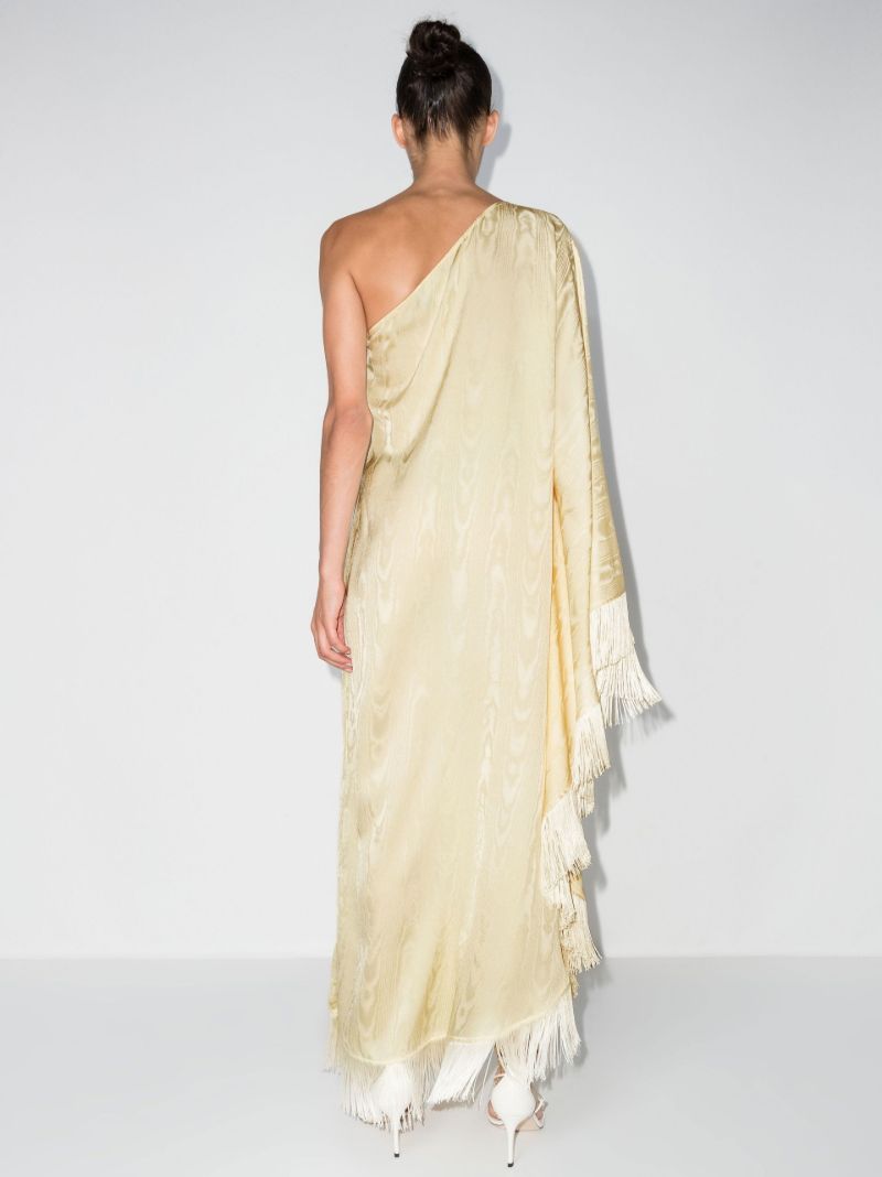 Yellow Ubud One-shoulder Gown