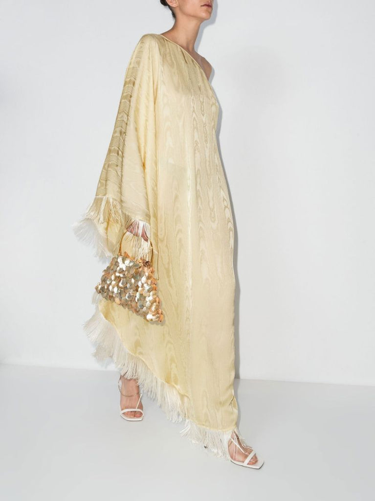 Yellow Ubud One-shoulder Gown
