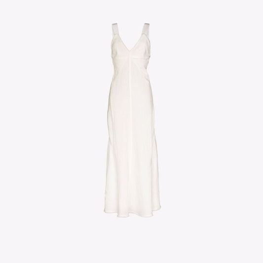 Washed Linen Maxi Dress