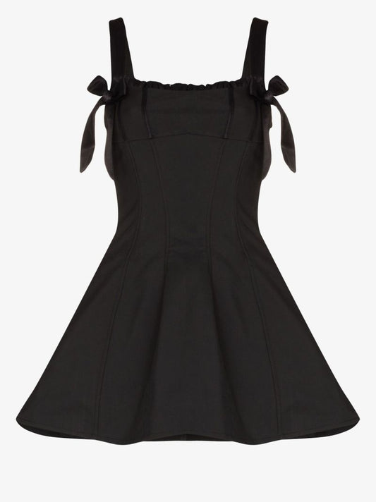 Black Ibienca Corset Mini Dress