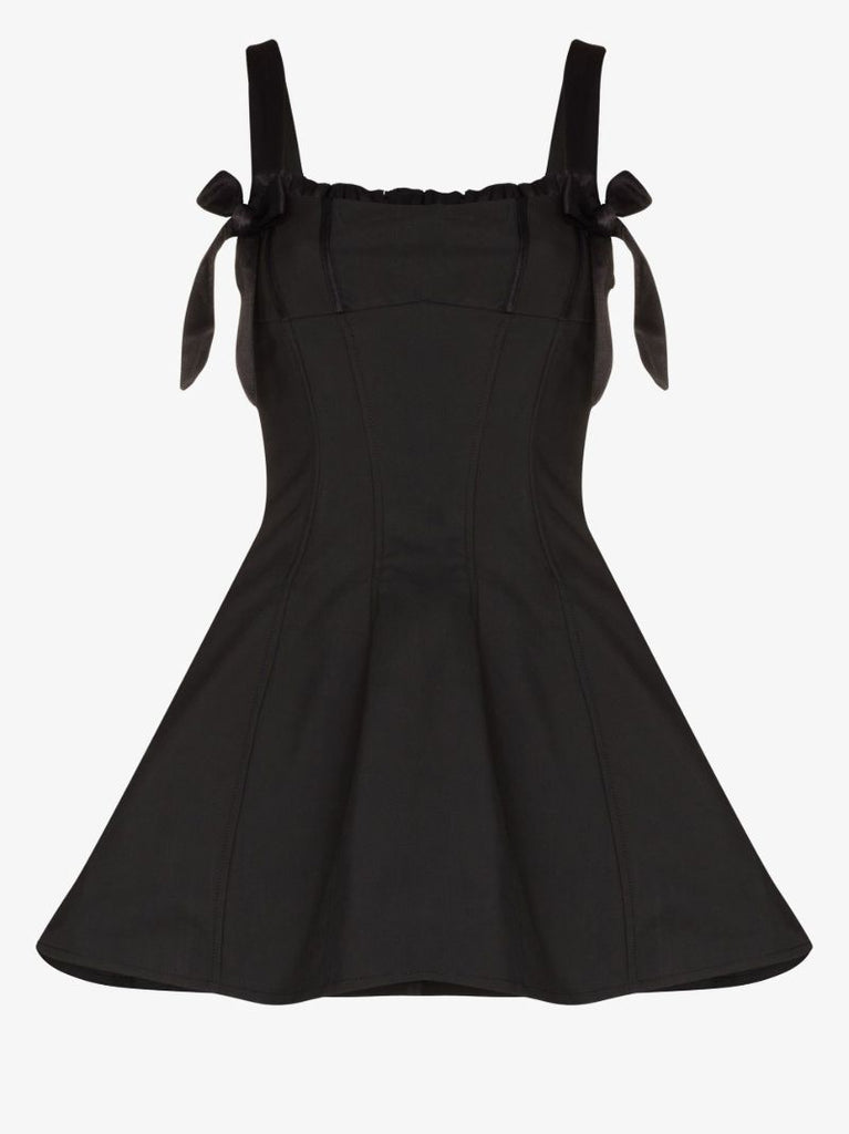 Black Ibienca Corset Mini Dress