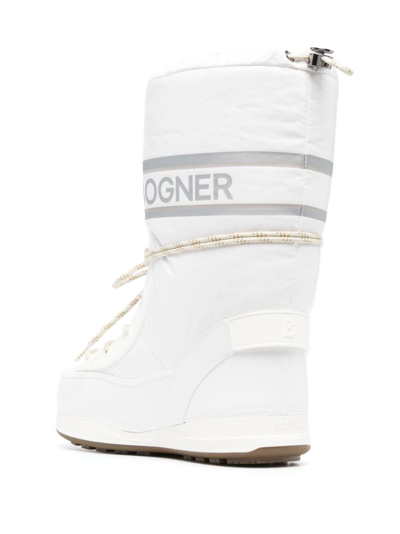 White Les Arcs Snow Boots