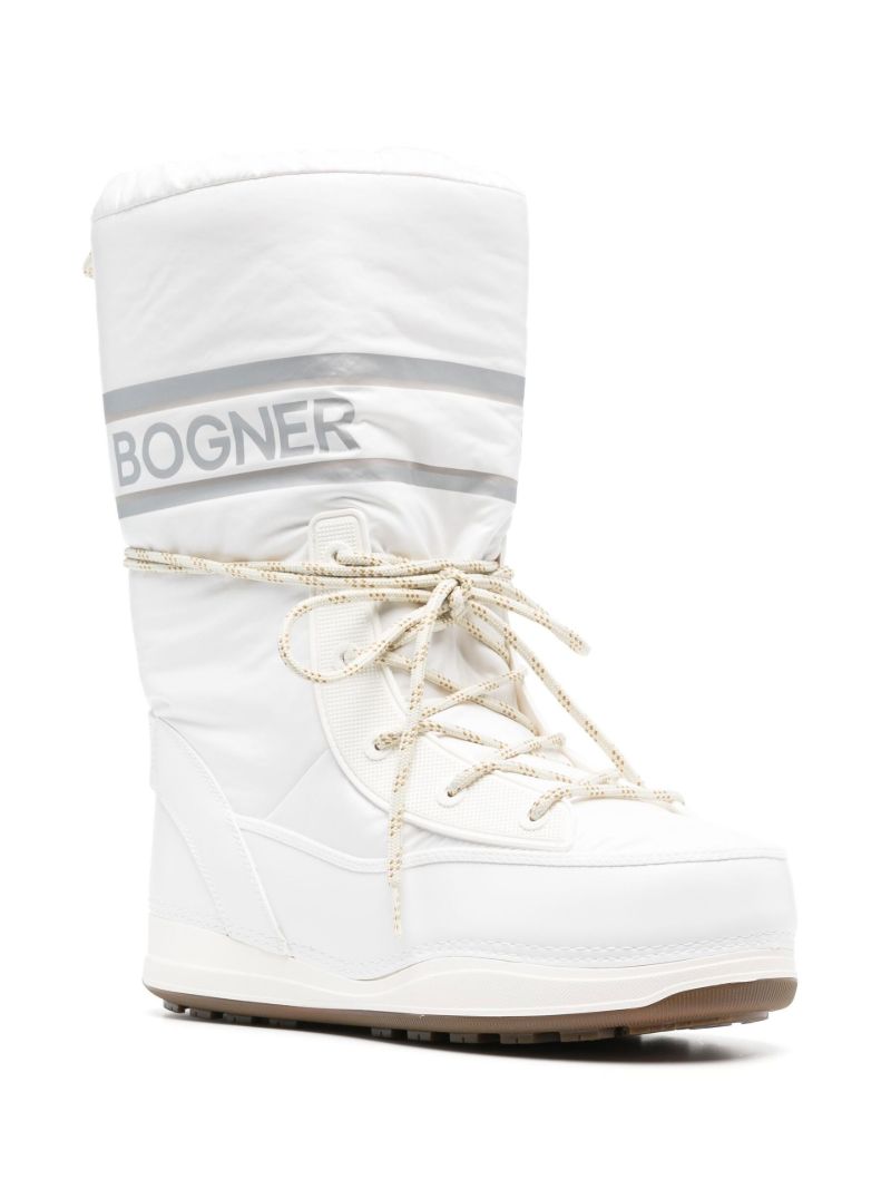 White Les Arcs Snow Boots