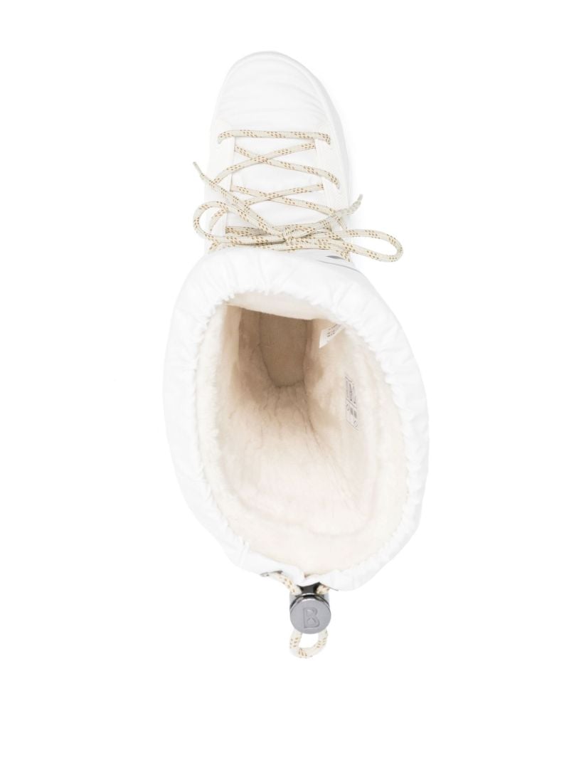 White Les Arcs Snow Boots