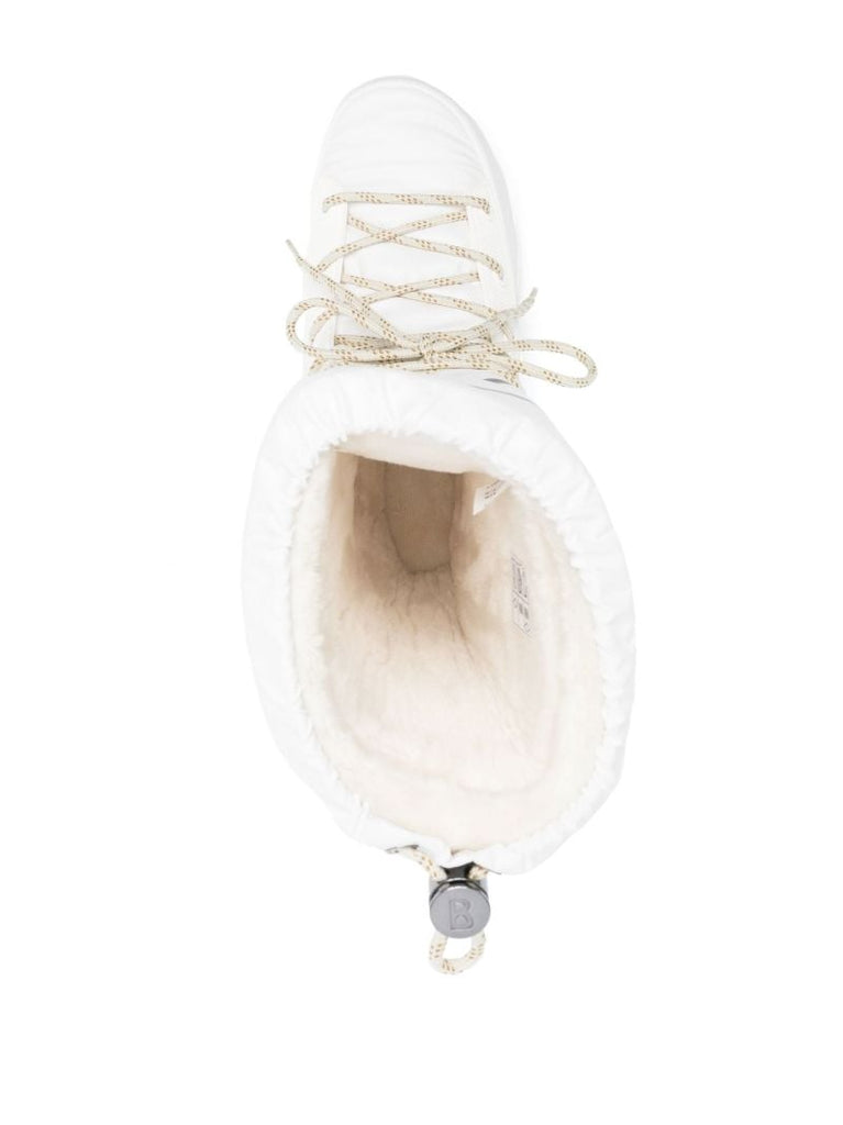 White Les Arcs Snow Boots