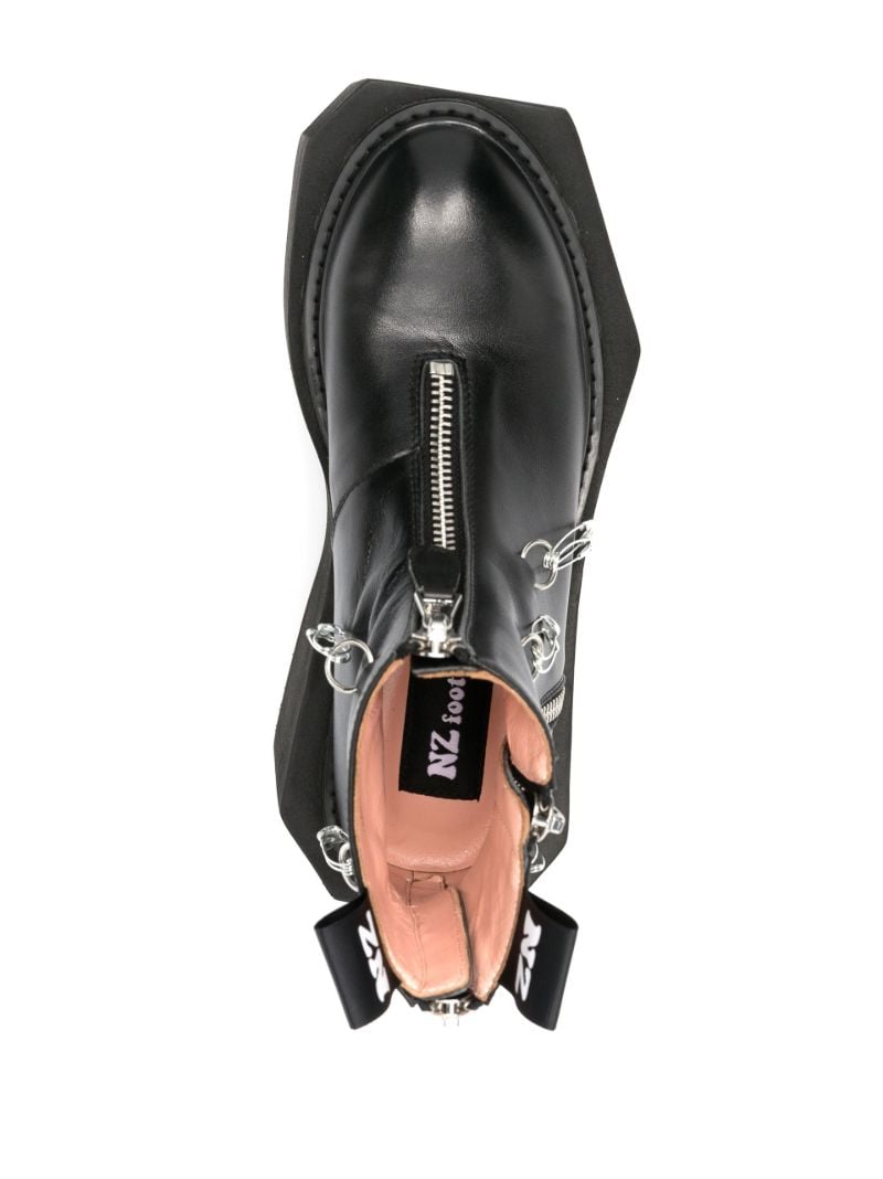 Black Box 95 Leather Platform Boots