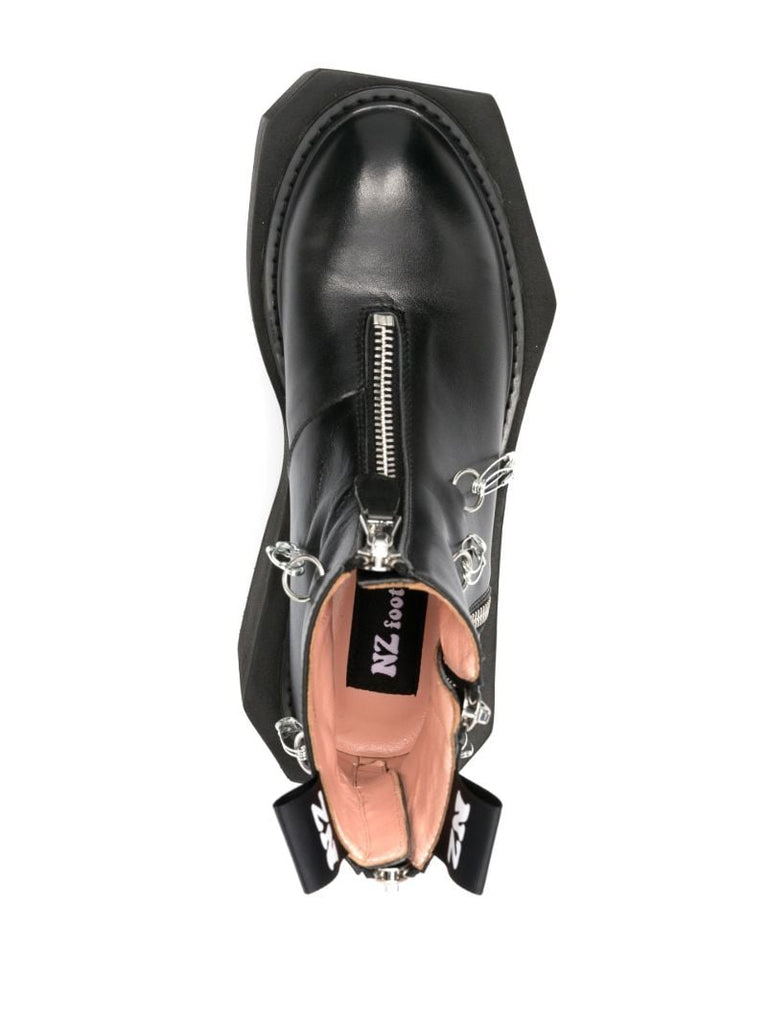 Black Box 95 Leather Platform Boots
